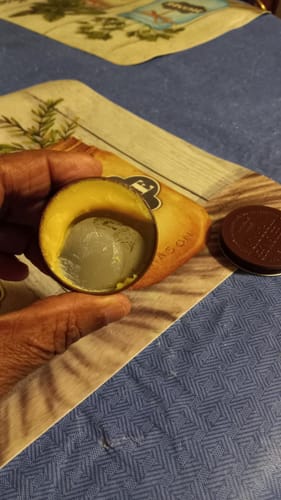 Customer photo review of Extra Strength Sweet Ginger Vapor Rub