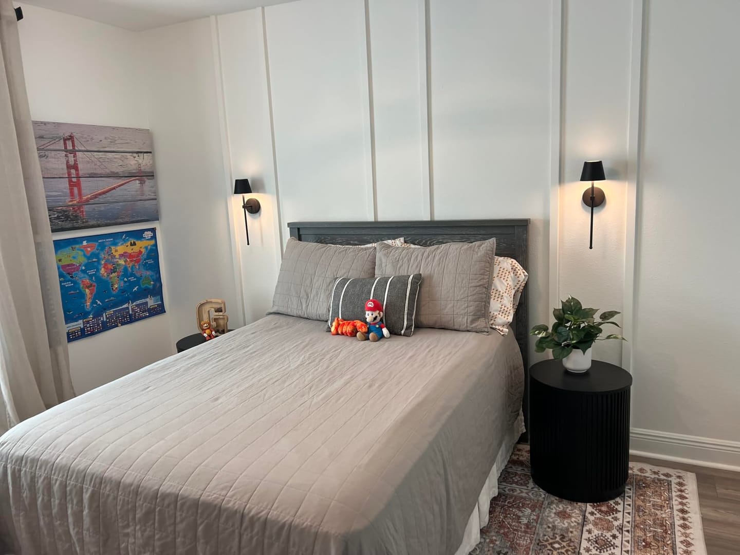 Customer photo review of Cordless Wall Sconces Set Of 2