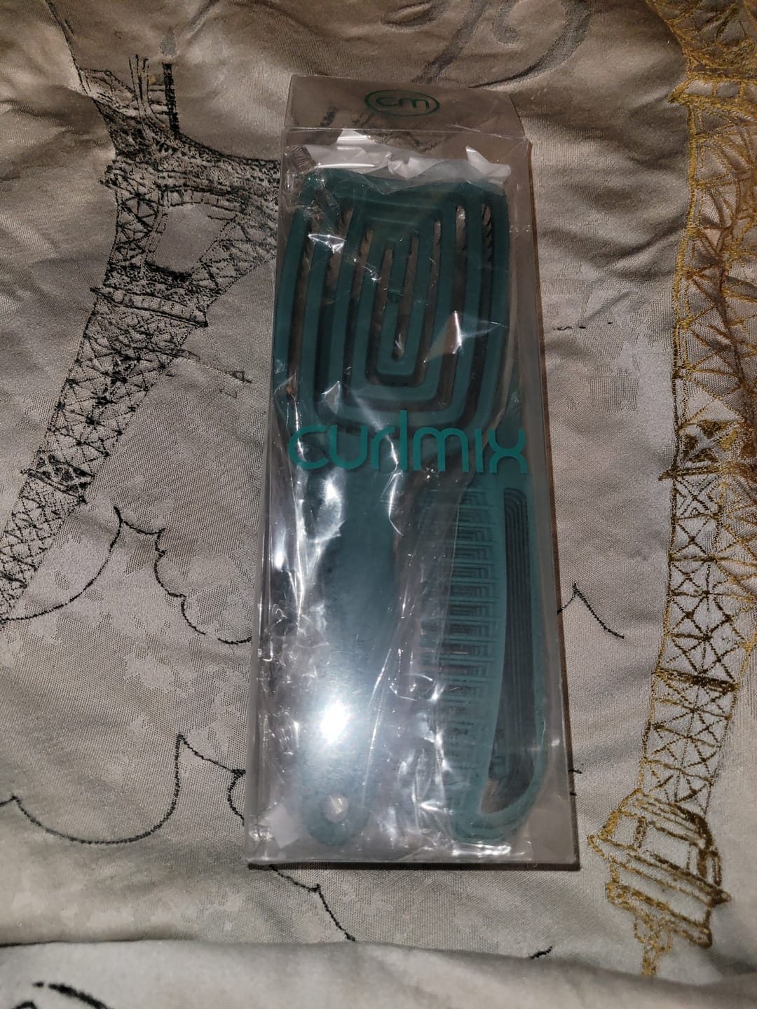 Customer photo review of Detangling Brush Kit for Curly Hair | CurlMix Must-Have (4 Tools)