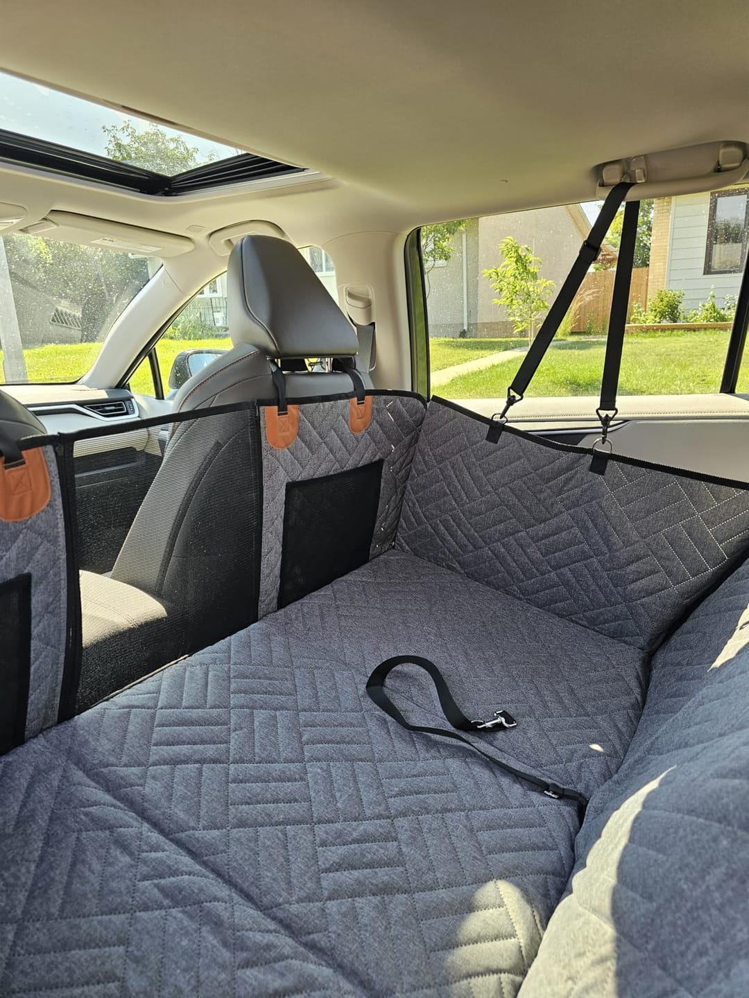 Customer photo review of The Guardian - Dog Seat Cover