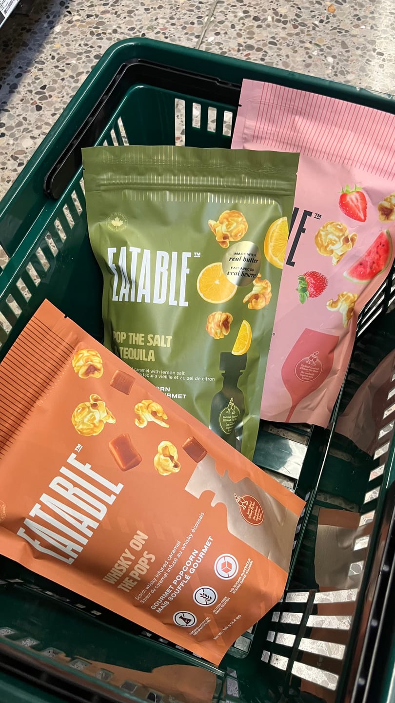 Customer photo review of Pop the Salt & Tequila (125g) - Añejo Infused Caramel Popcorn