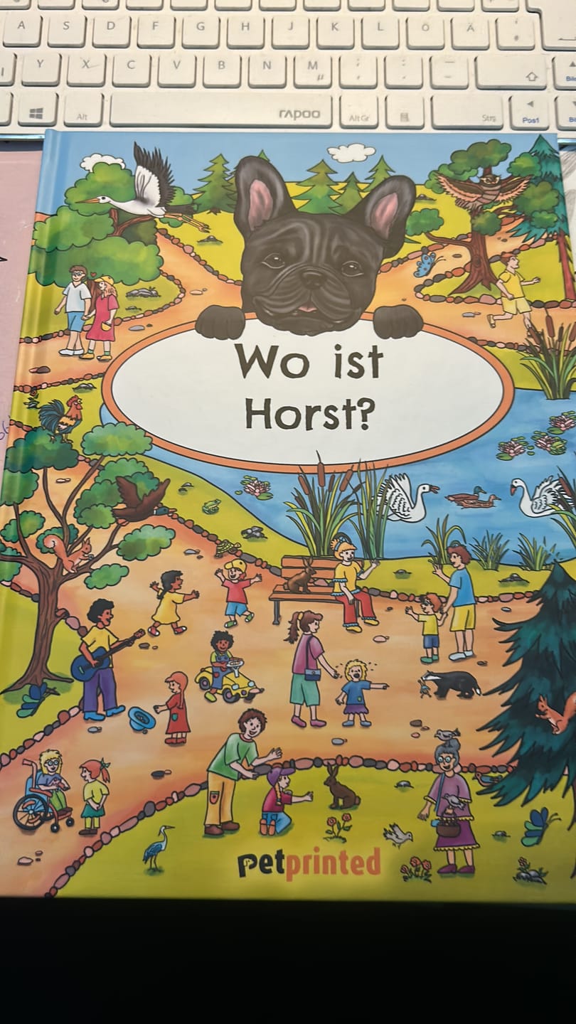 Customer photo review of Wo bist du? - Personalisiertes Hunde-Wimmelbuch