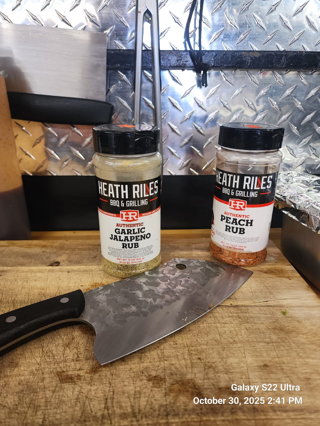 Customer photo review of Garlic Jalapeño Rub