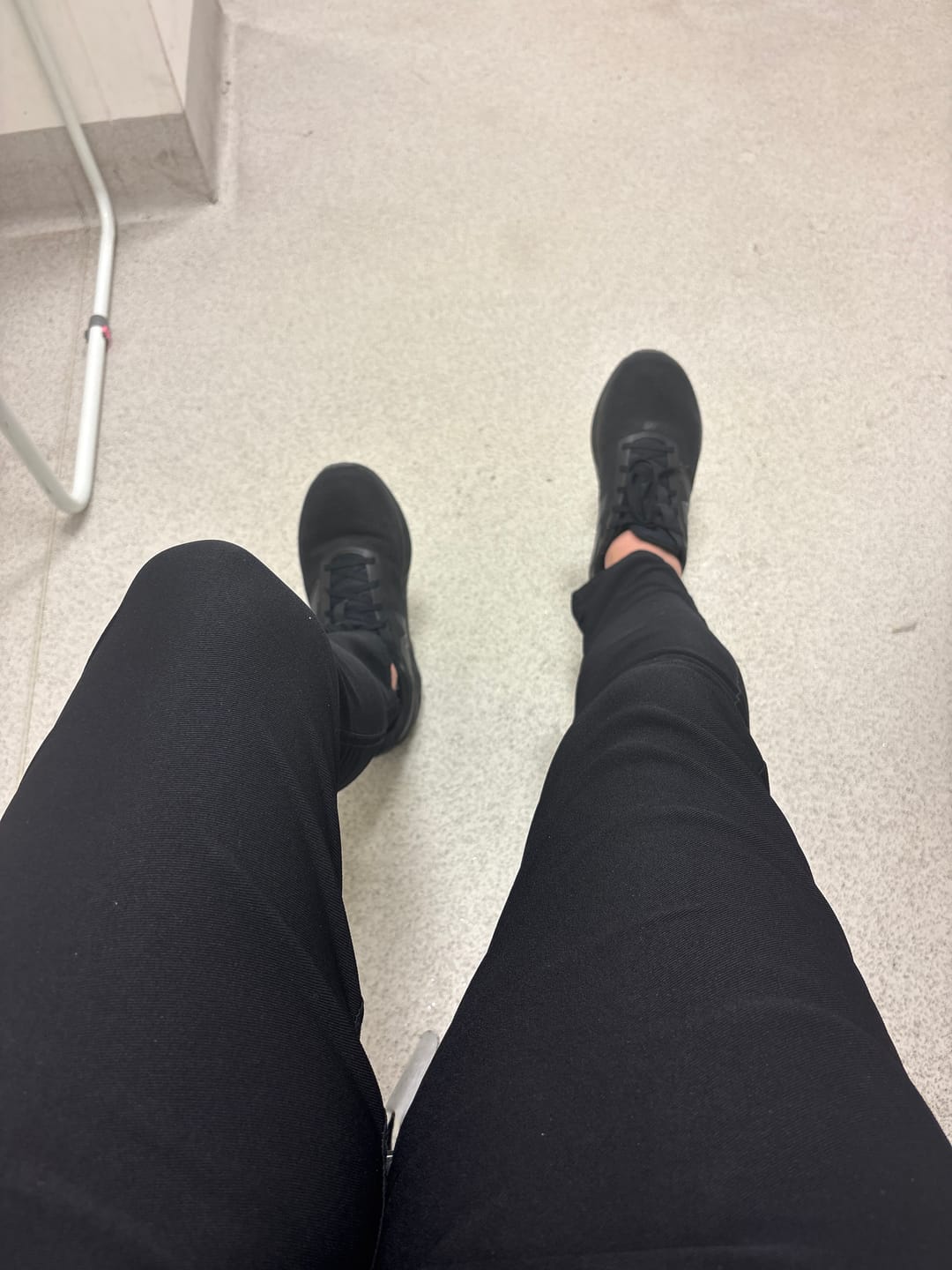 Customer photo review of Black Slim Fit Chino