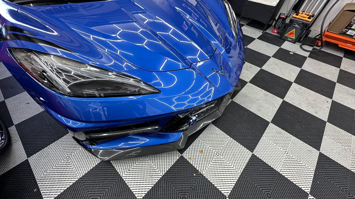 Customer photo review of Corvette C8 Front Splitter [5VM Package]