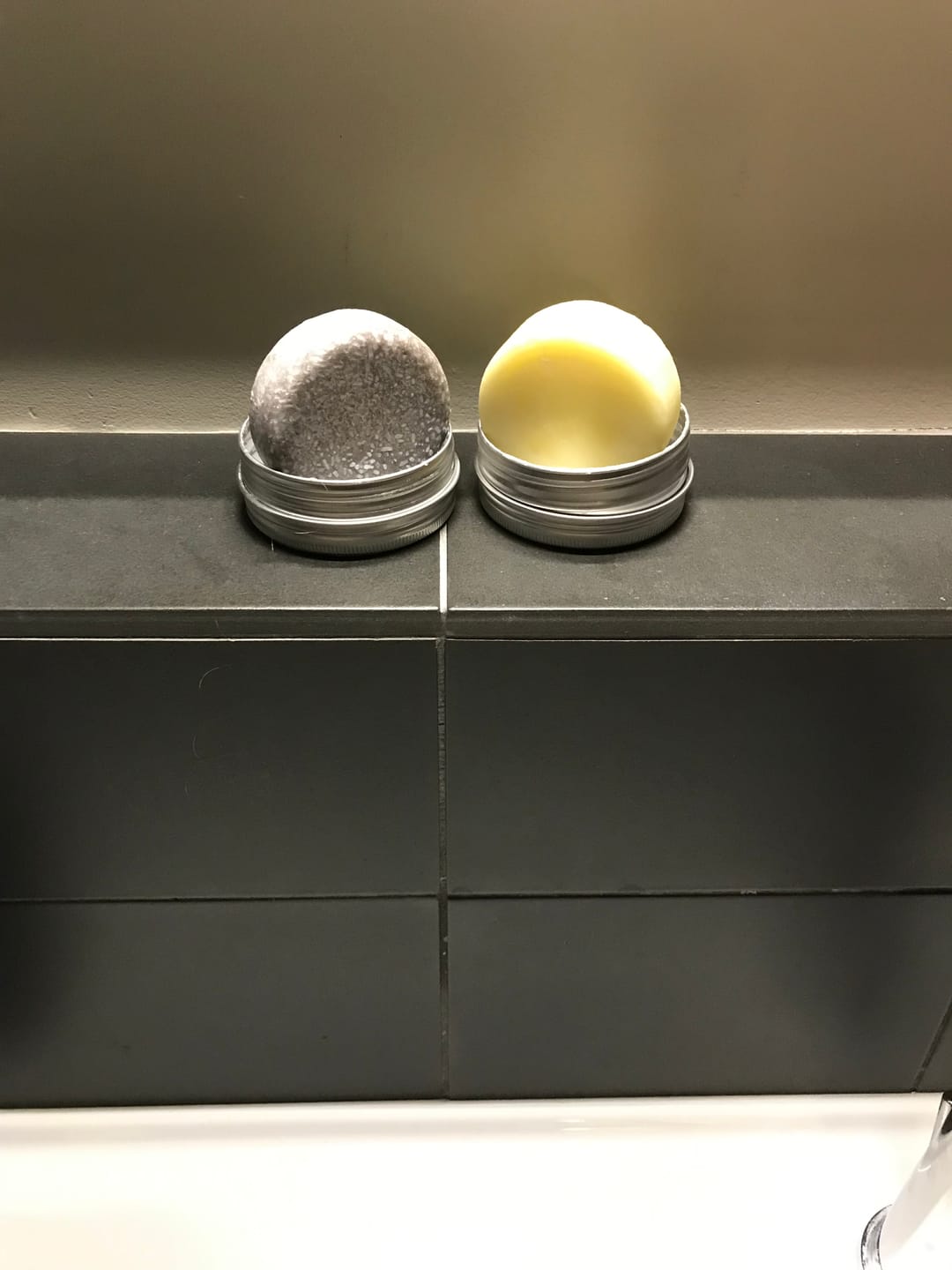 Customer photo review of Argan Oil Anti Frizz Conditioner Bar