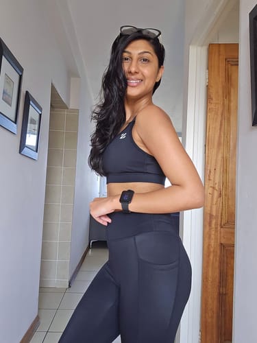 Customer photo review of Sport Yoga Set Tracksuit Gym Set