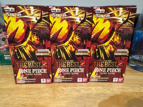 Customer photo review of One Piece JP • PRB-02 The Best