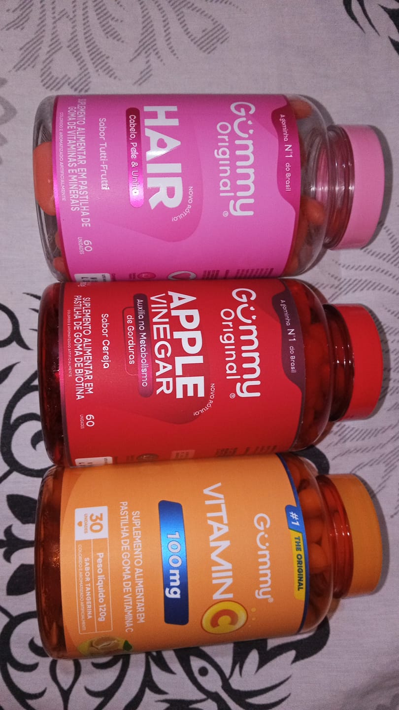 Customer photo review of 1 - Gummy® Hair - Tutti-Frutti 180g