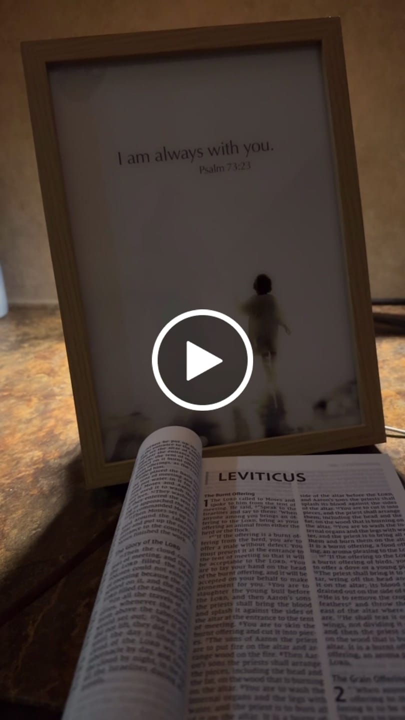 Customer video review of The Jesus Lamp