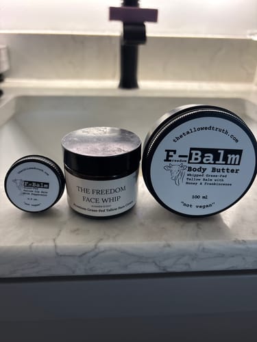 Customer photo review of F-Balm Whipped Body Butter 100ml (3.3oz)
