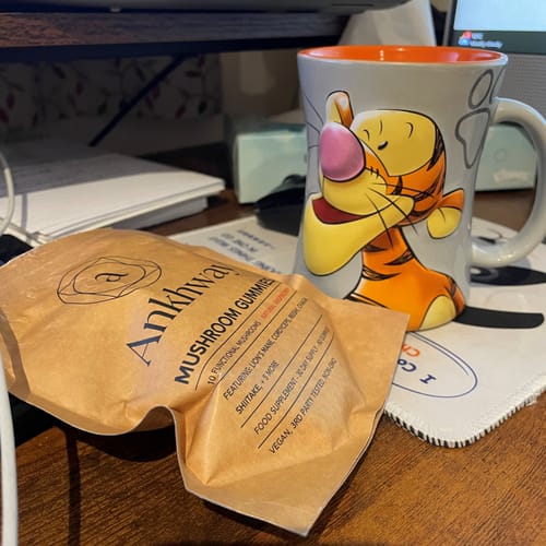 Customer photo review of Mushroom Gummies
