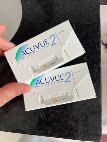 Customer photo review of Lentes de Contato Acuvue 2