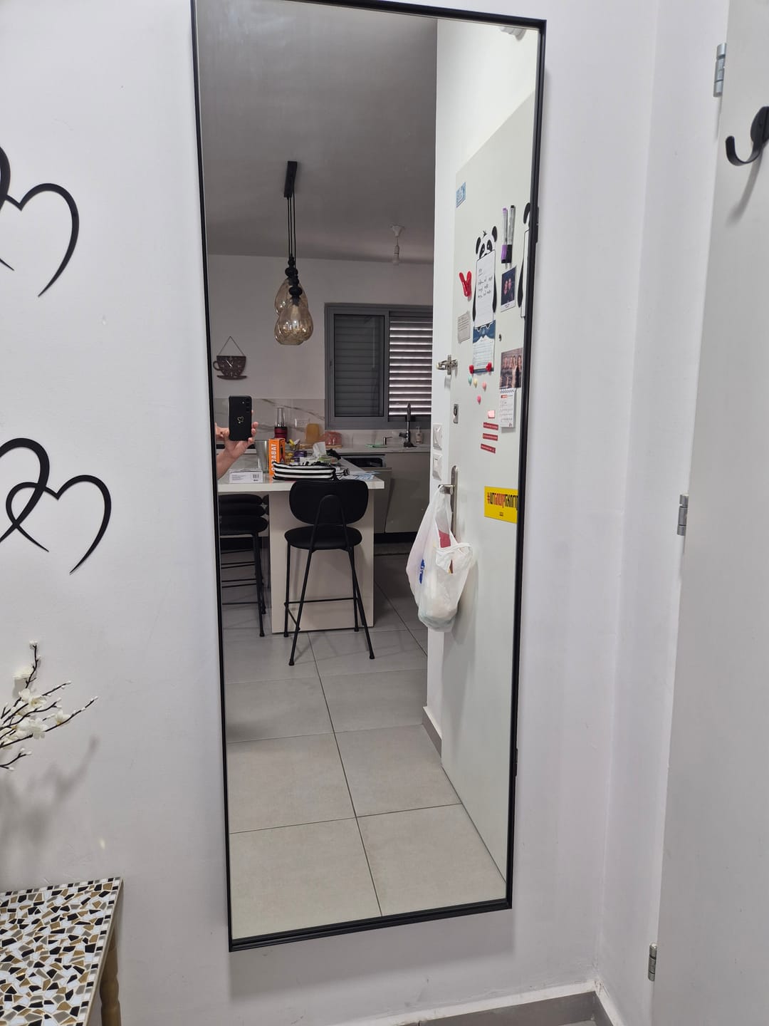 Customer photo review of מראה עמוקה לארון חשמל