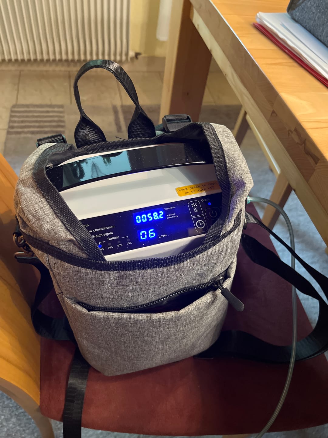 Customer photo review of VARON VP-1 Pulse tragbarer Sauerstoffkonzentrator | 24-Stunden-Betrieb, CE-zertifiziert