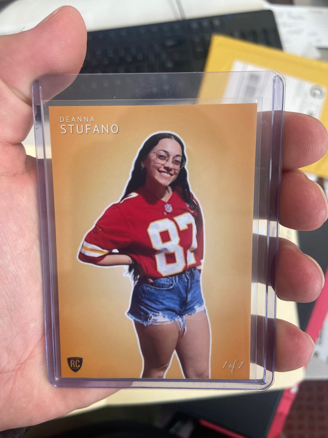 Customer photo review of Custom Card