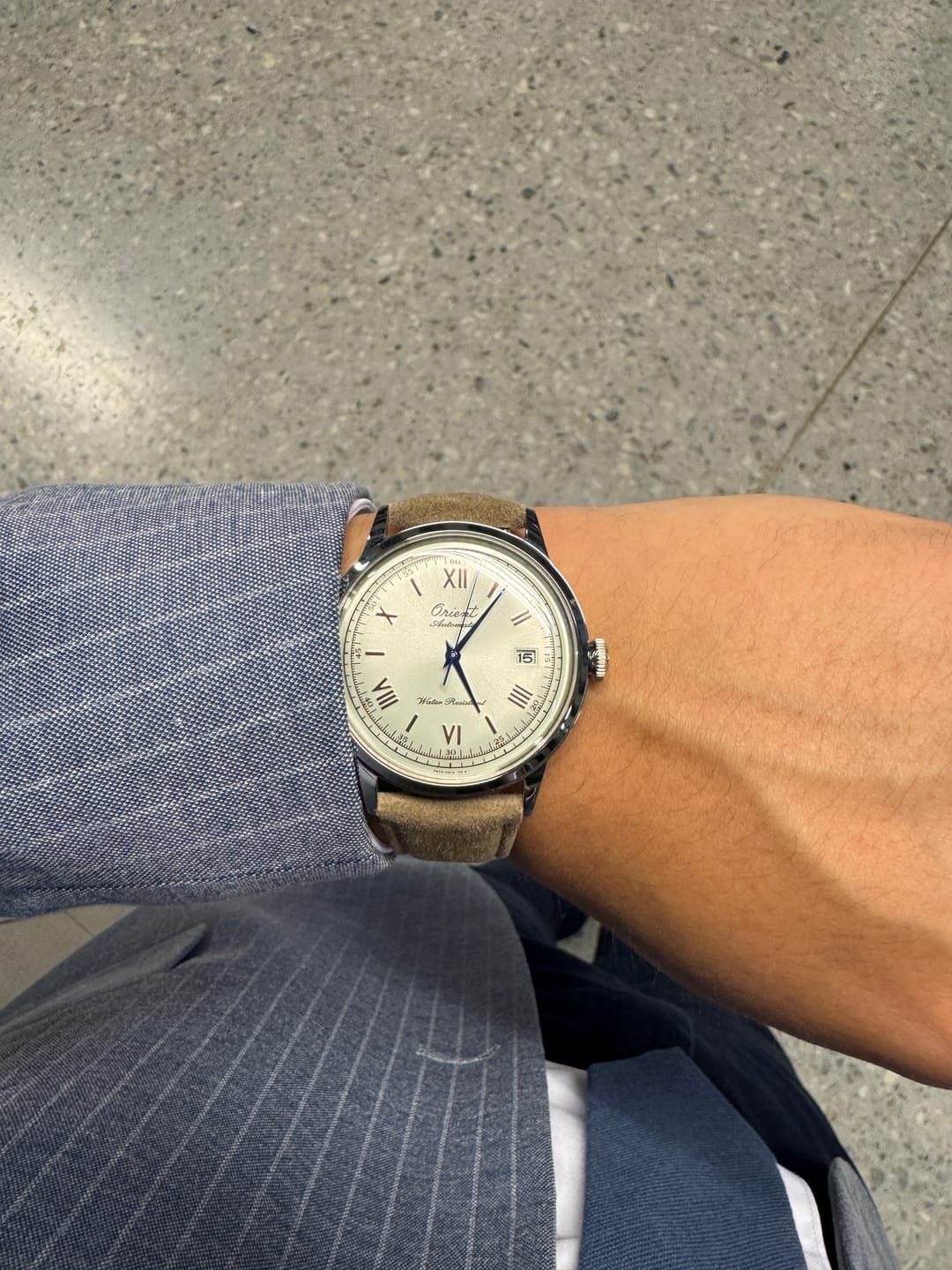 Customer photo review of Reloj Orient RA-AC0027S Bambino 40.5mm Automático [75th Edición Limitada]