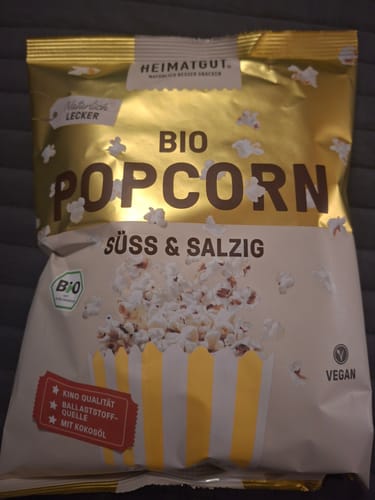 Customer photo review of Bio Popcorn Süß-Salzig