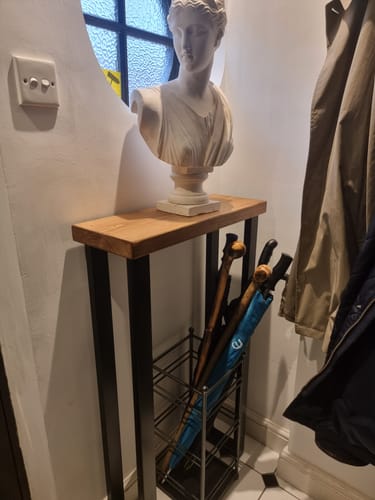 Customer photo review of Rustic Console Table | 22.5cm Depth