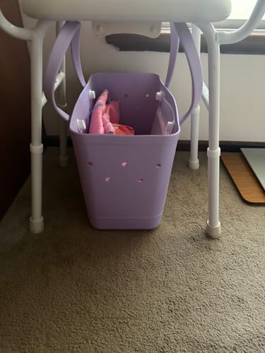 Customer photo review of Maxi Tribe Bag in Mermaid Purple