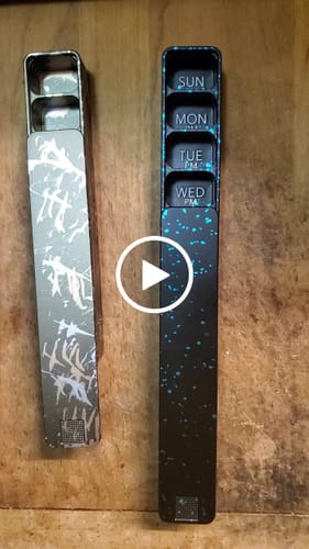 Customer video review of Weekly AM-PM Pill Case 2.0