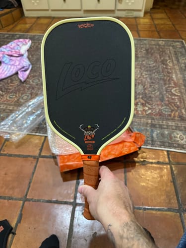 Customer photo review of Loco 16mm Pickleball Paddle- Elongated (PRE-ORDER) (READ DESCRIPTION)