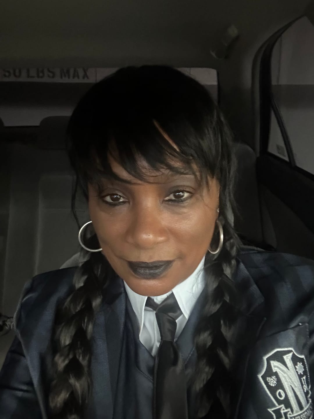 Customer photo review of Wednesday Costume. Nevermore Academy Uniform