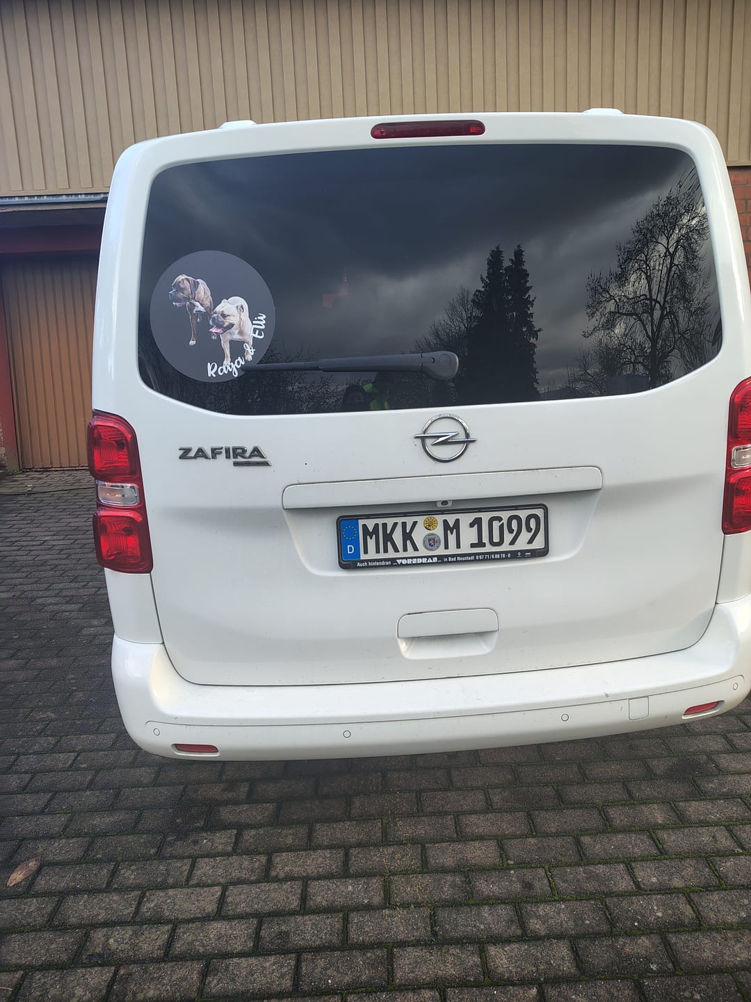 Customer photo review of Dein Foto - Individueller Autoaufkleber