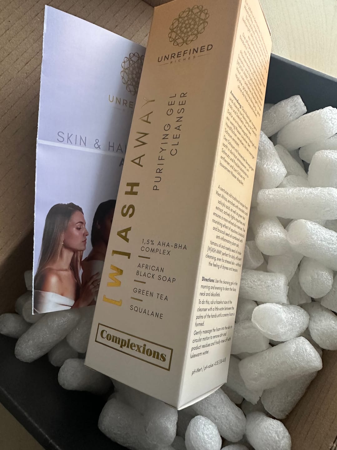 Customer photo review of [W]ASH AWAY - Purifying Gel Cleanser