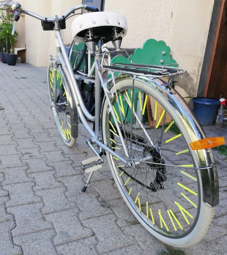 Customer photo review of Réflecteurs pour rayon de vélo