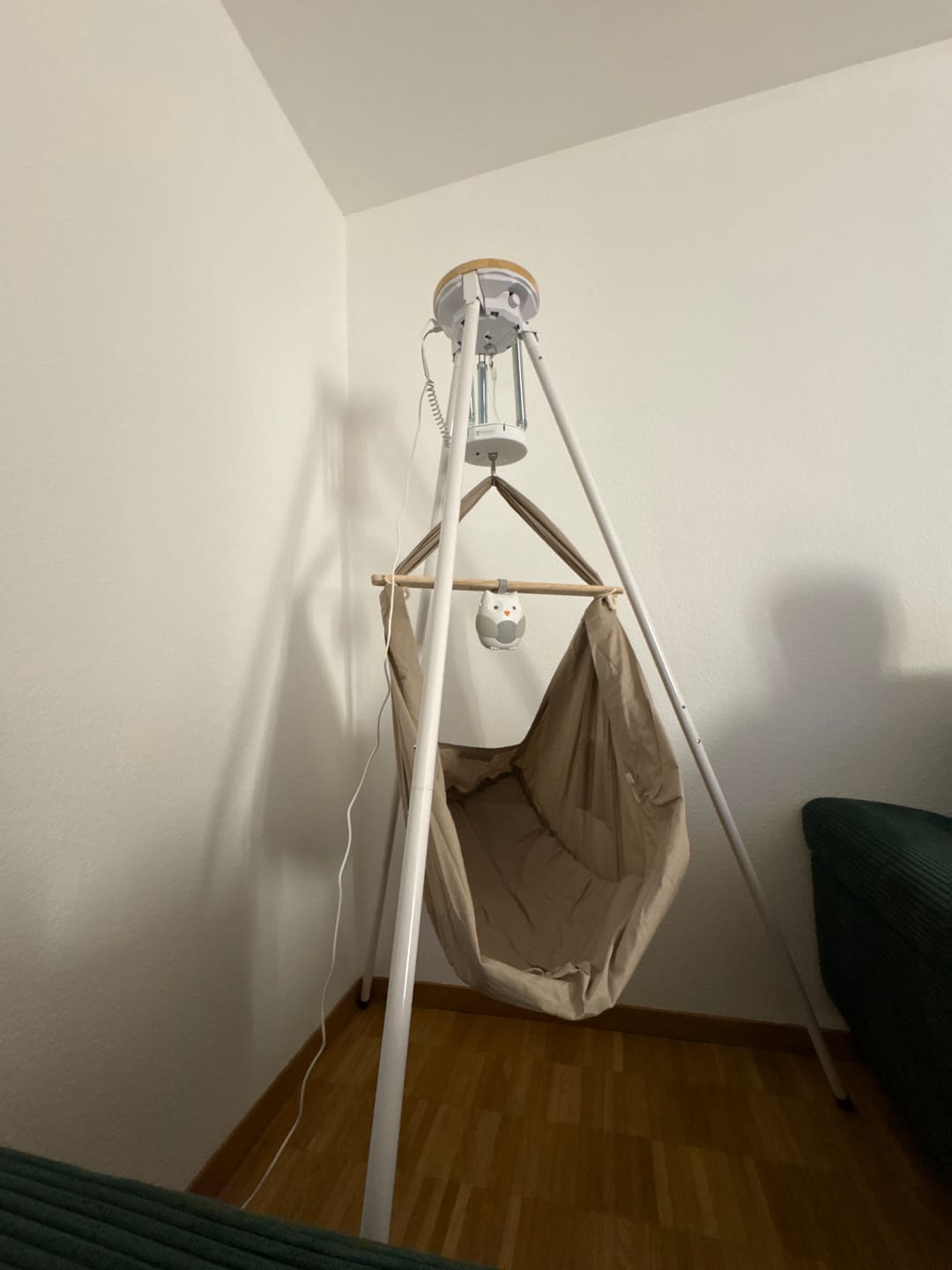 Customer photo review of Federwiege mit Motor & Gestell - Mondzauber