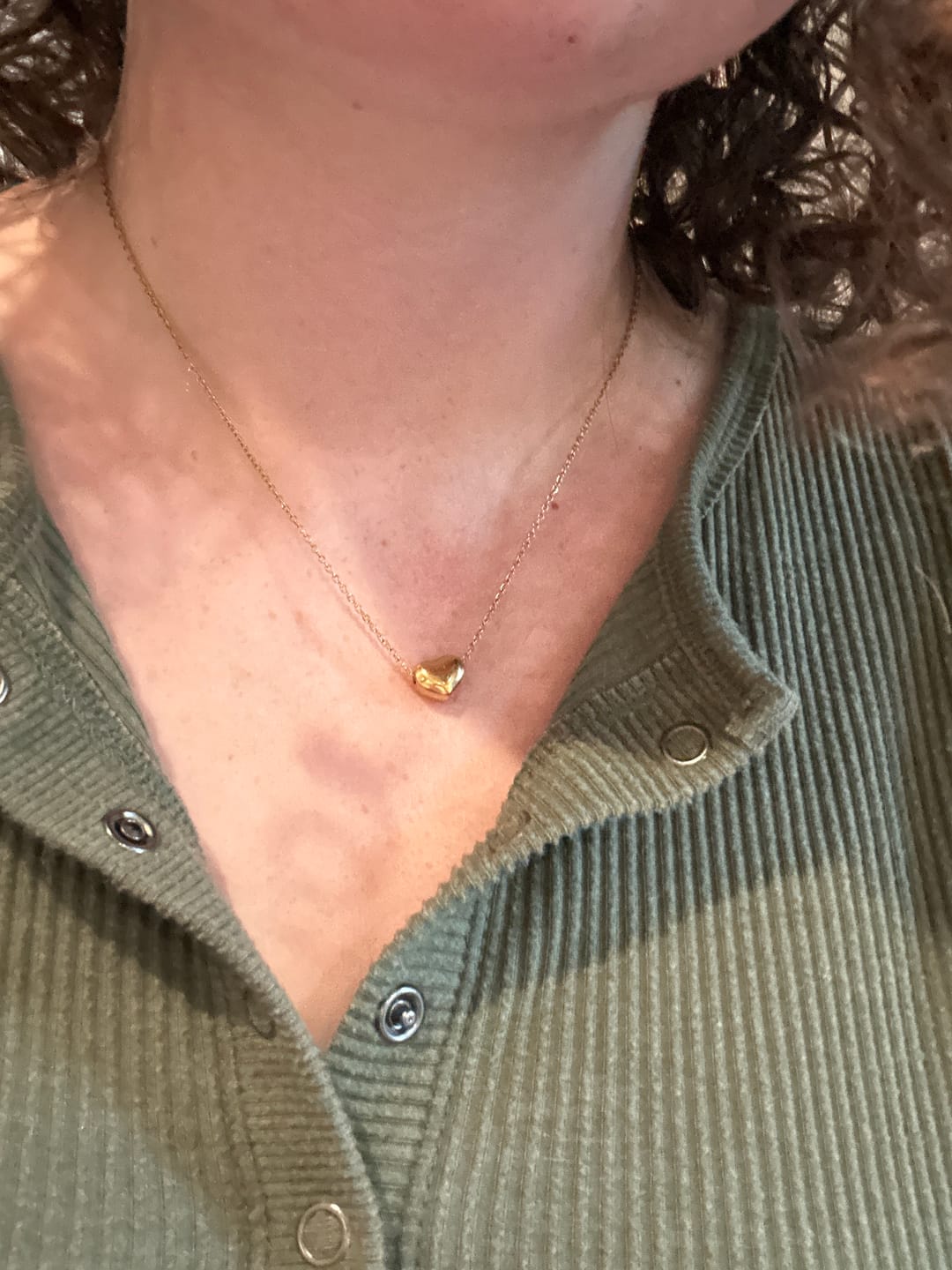 Customer photo review of Riley Heart Necklace (Bundle)