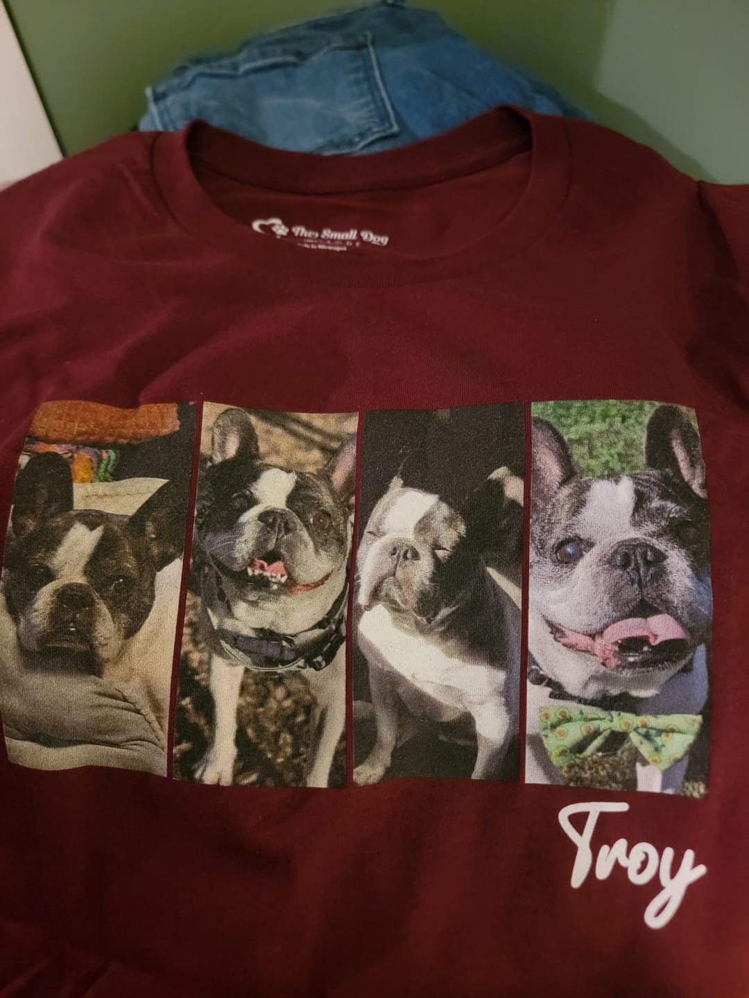 Customer photo review of Custom Pet T-shirt for Women
