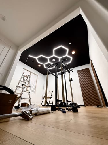 Customer photo review of Major Fitness B52 All-In-One Home Gym Smith Machine