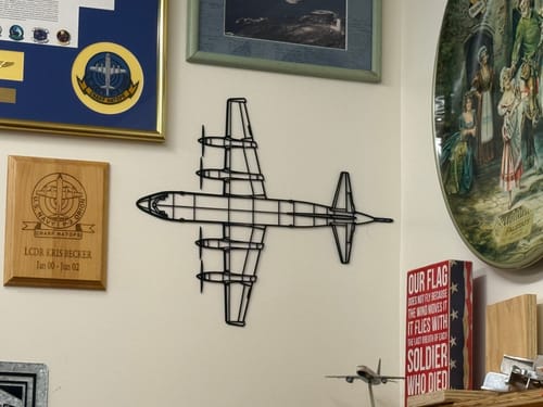 Customer photo review of P-3 Orion Top Silhouette Metal Wall Art
