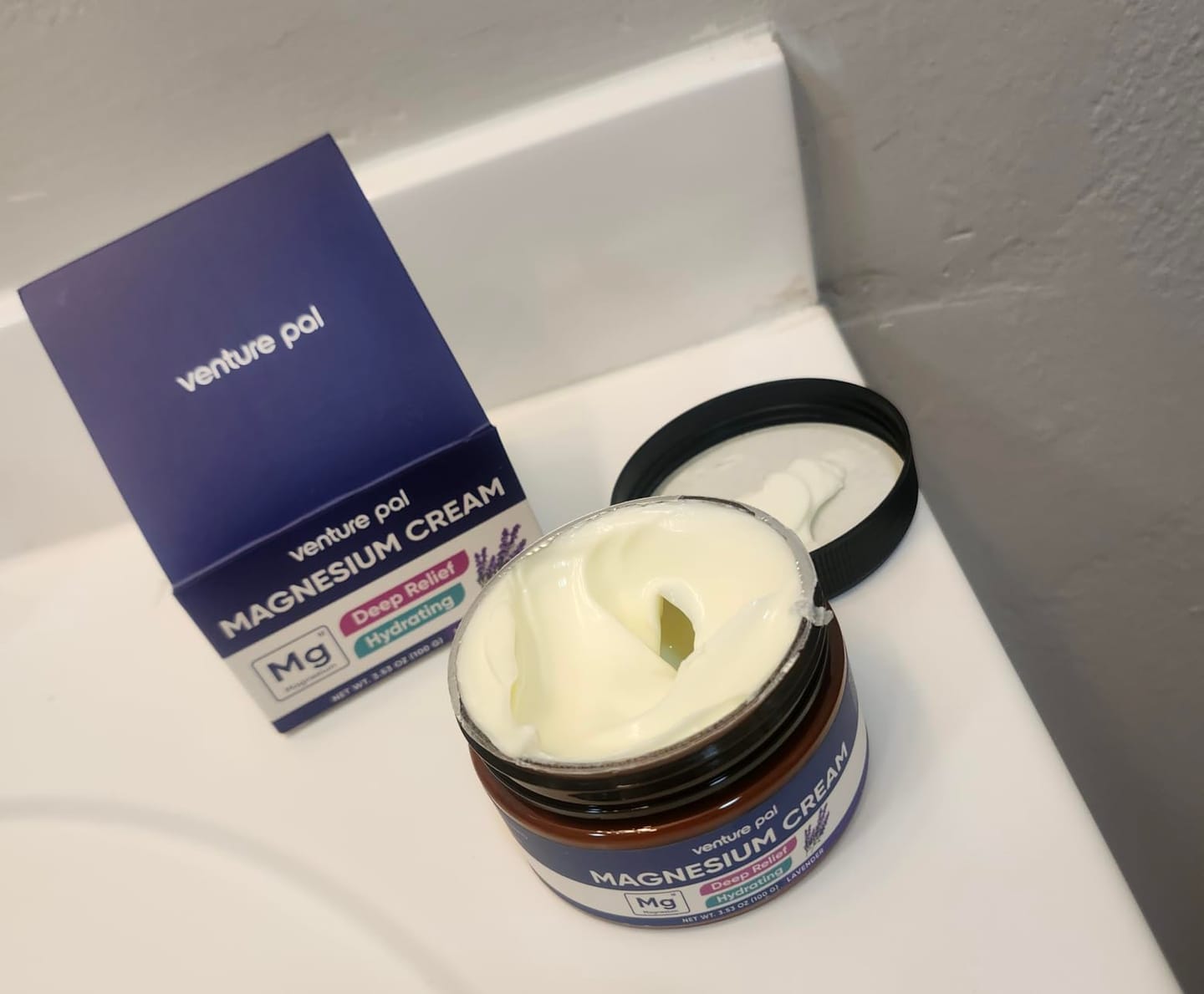 Customer photo review of Topical Magnesium Cream