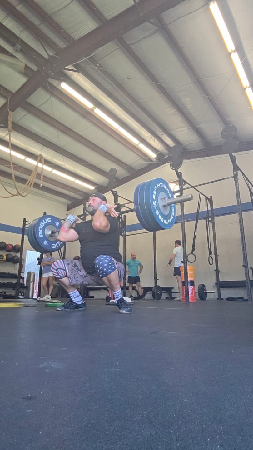 Customer photo review of POWER KNEE SLEEVES - Star/Stripe (LIMITED EDITION)