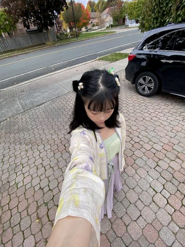 Customer photo review of Yan Guangning 烟光凝 Smoke & Light Song Dynasty Feijixiu & Baidiequn Ruqun Set