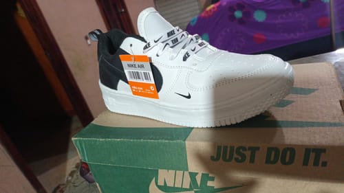 Customer photo review of Tenis 285 Blanco Negro