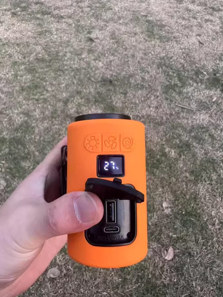 Customer photo review of DualForce Tradie Waist Fan 14500mAh