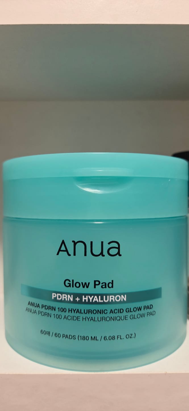 Customer photo review of Divpusēji ar toniku piesūcināti spilventiņi Anua PDRN Hyaluronic Acid Glow Pad