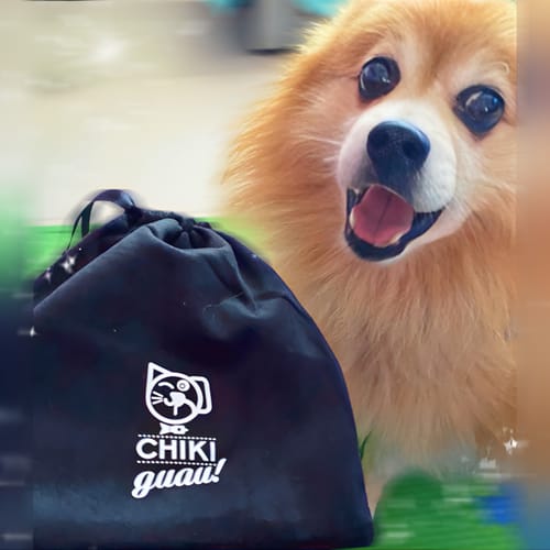 Customer photo review of Collar Hueso Metal Turquesa