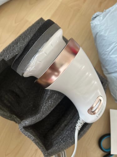 Customer photo review of מכשיר עיסוי וחיטוב לגוף