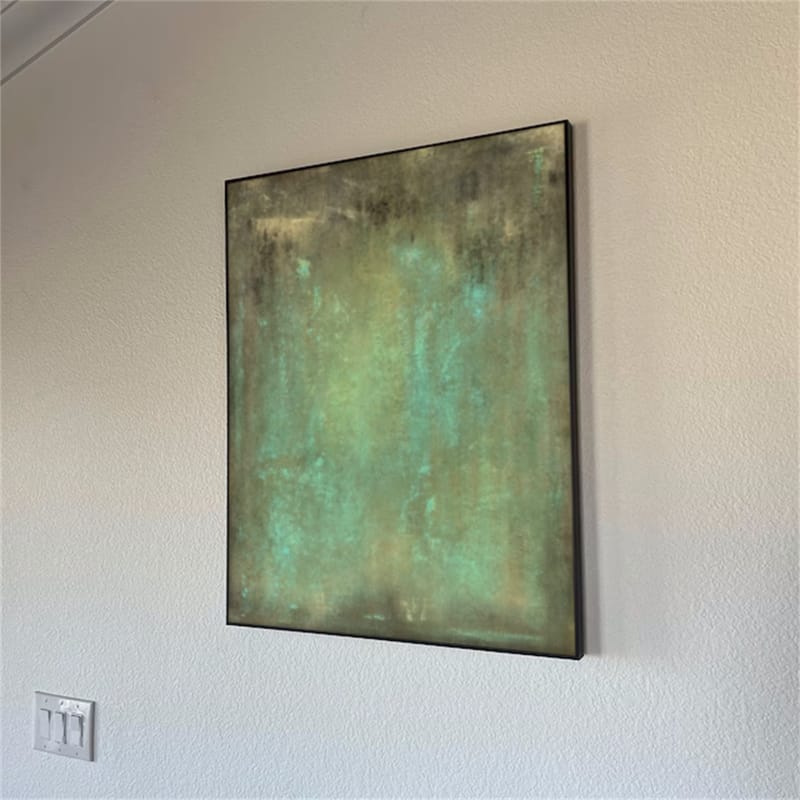 Customer photo review of Abstract Painting Canvas #AP198
