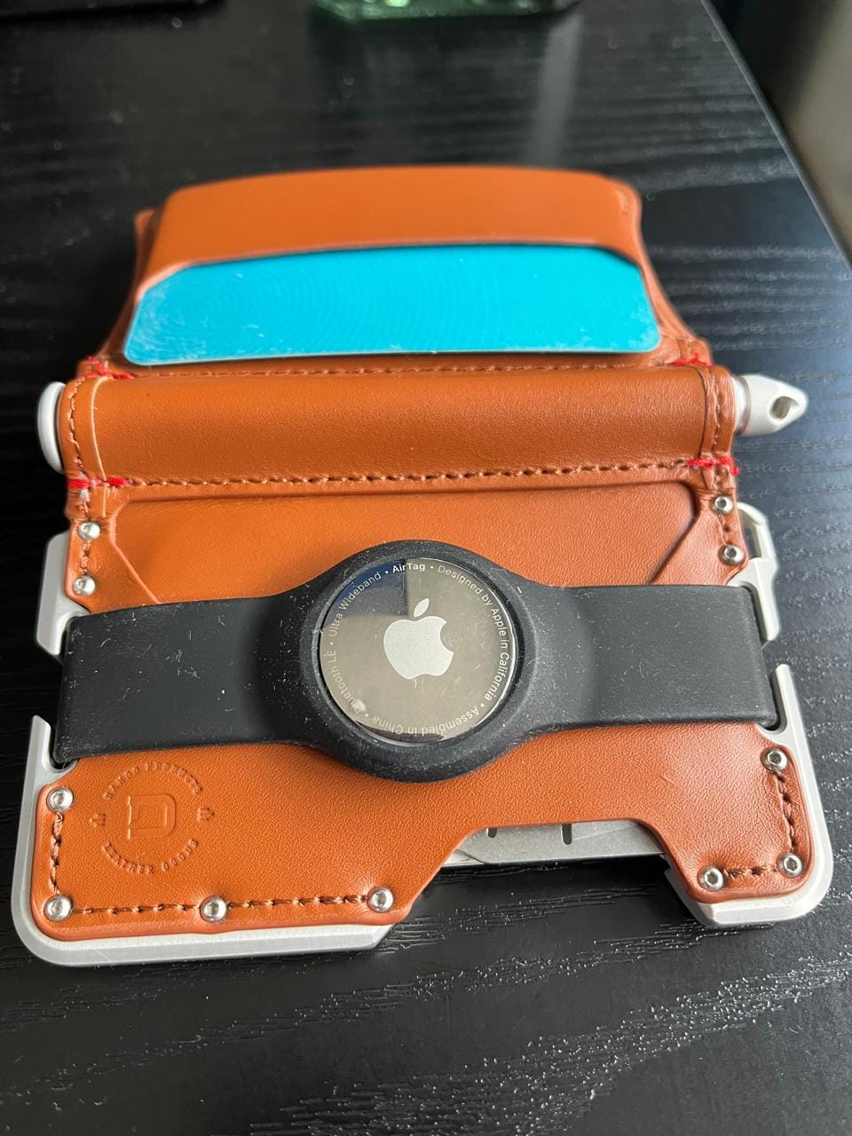 Customer photo review of 3 POCKET BIFOLD WITH PEN CAVITY
