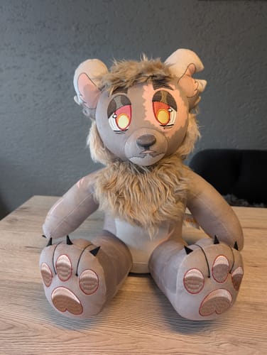 Customer photo review of Turn Kid‘s Drawings into Plushies