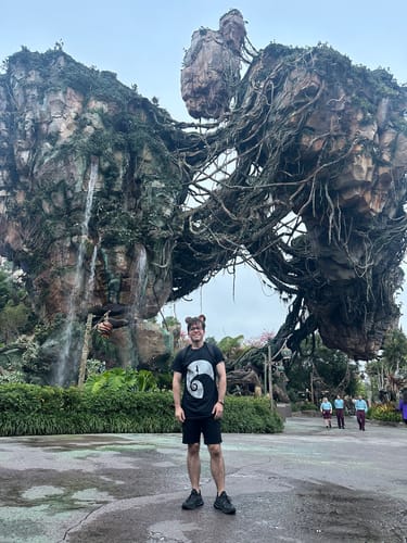 Customer photo review of Scar Mickey Ears for Men