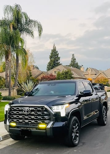 Customer photo review of LED Fog Light - Fits Toyota Tacoma, Tundra, 4Runner, and Sequoia