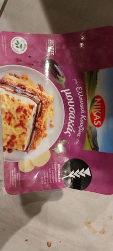 Customer photo review of Traditional Moussaka - 350g