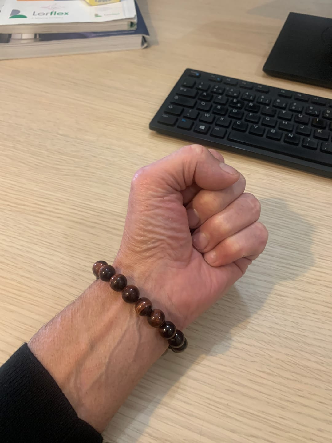 Customer photo review of Bracelet Oeil de Taureau